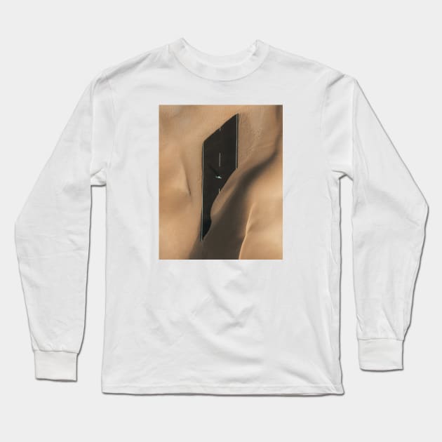 Desert Road Long Sleeve T-Shirt by withluke